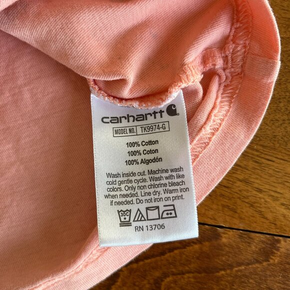 Carhartt pink horse shirt 4T - Picture 5 of 6